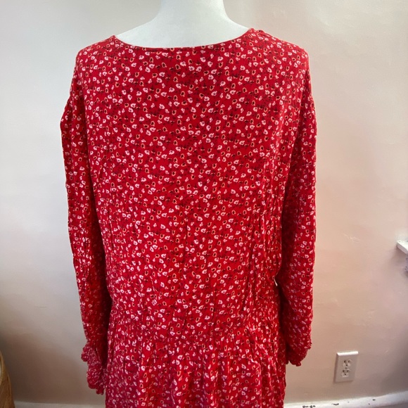 Gap | Red Pansy Dress - Picture 9 of 12